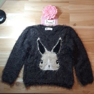 Black H&M sweater for girls size 2-4Y